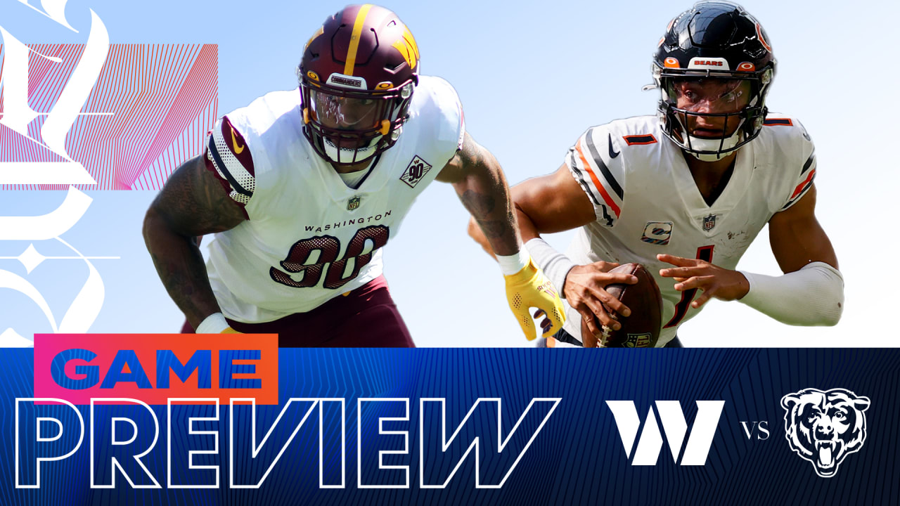 Washington Commanders vs Chicago Bears preview: 3 matchups to watch - Hogs  Haven