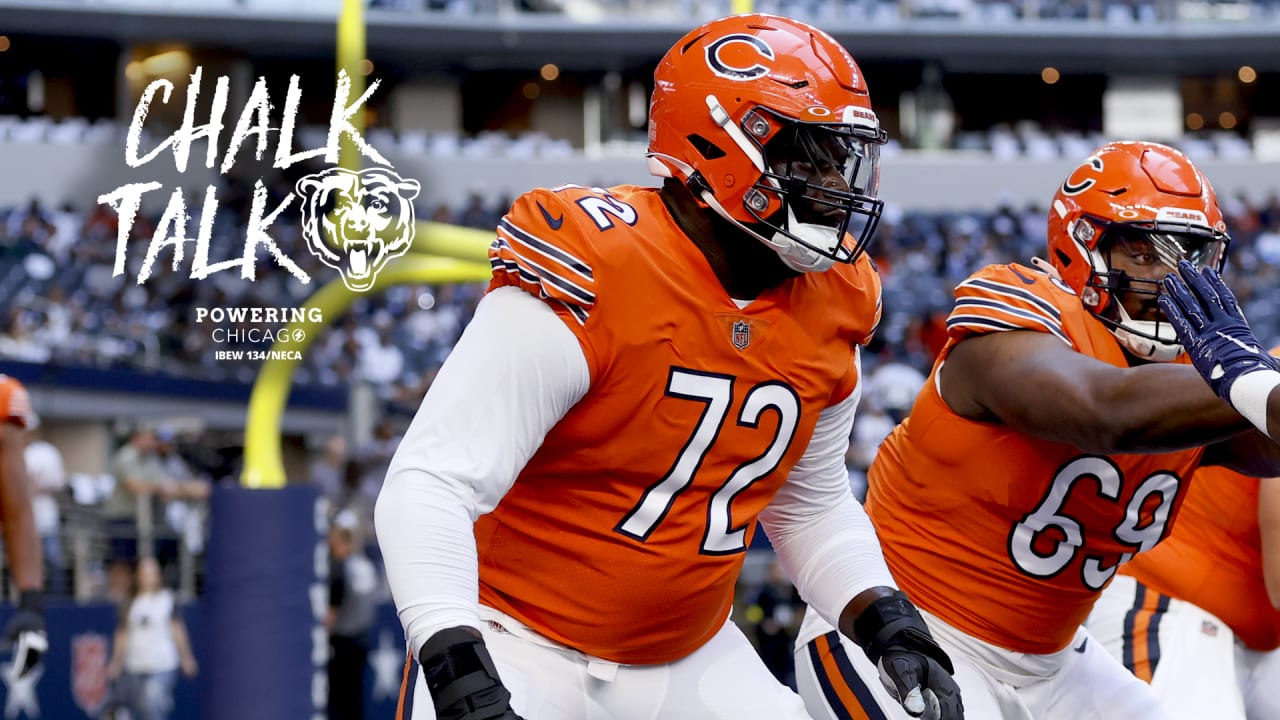 Alex Leatherwood adds more questions to Chicago Bears OL