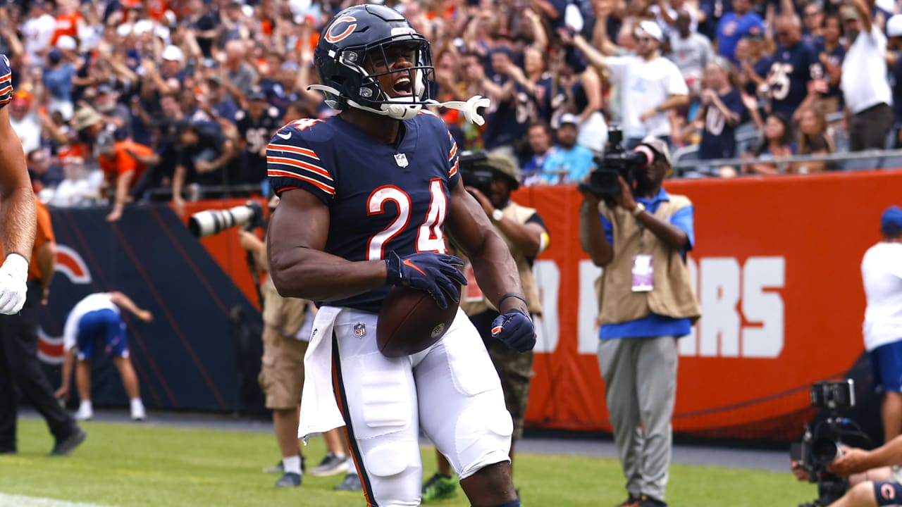 Chicago Bears running back Khalil Herbert's best plays from 133