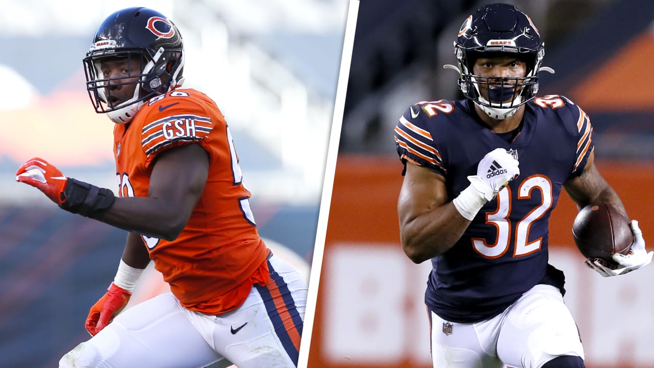 David Montgomery returns, Cole Kmet excels, Roquan Smith out