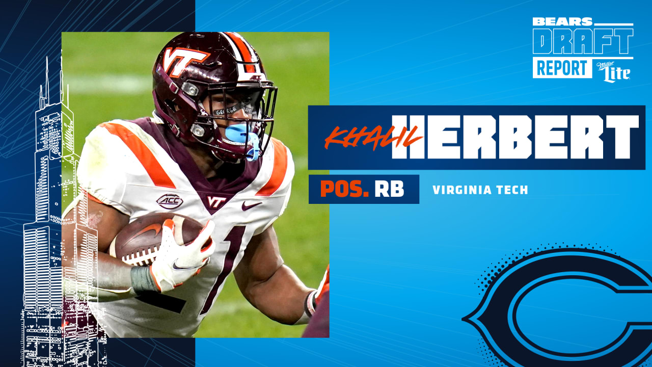 Fantasy football 2023: Bears RB Khalil Herbert draft profile, rankings,  projections for NFL season - DraftKings Network