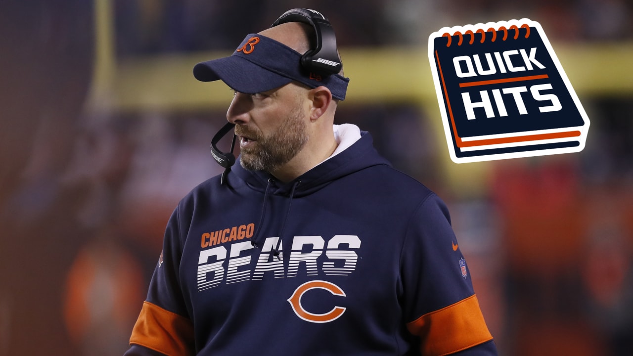 Another sloppy performance for Matt Nagy's Bears as they lose 10th