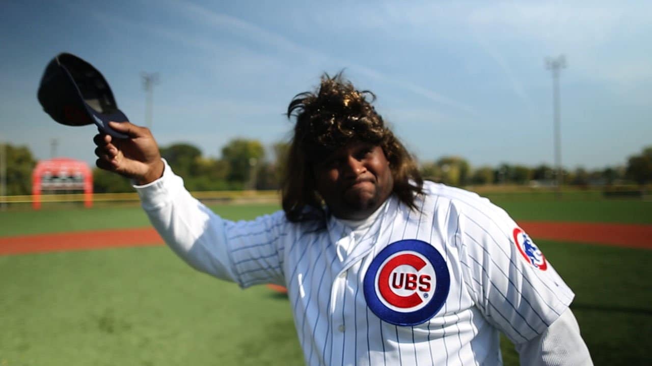 Pitch Perfect  Kerry Wood gets Matt Eberflus ready for first pitch