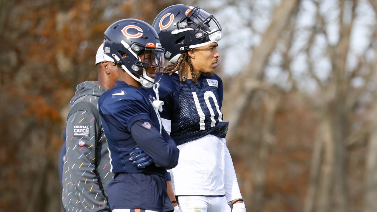 Bears Receivers Darnell Mooney and Chase Claypool Cleared to Practice