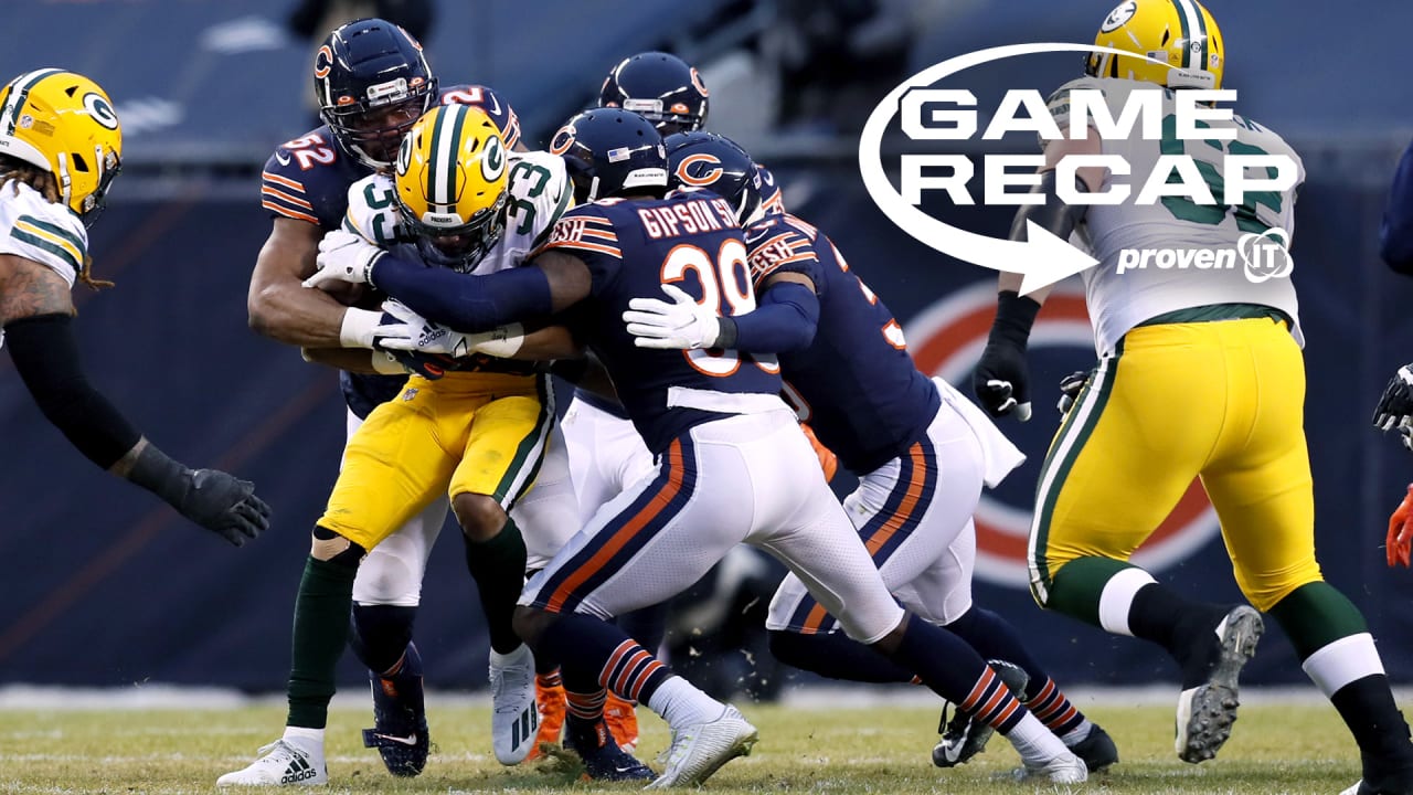 Green Bay Packers beat Bears to clinch NFC's top seed, first-round bye