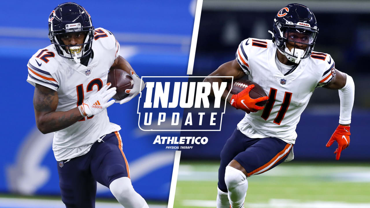 chicago bears injury report today