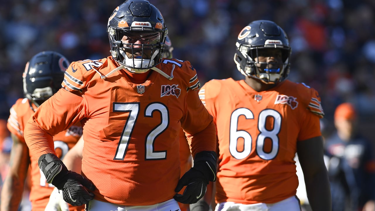 Chicago Bears offensive line starting to find its groove