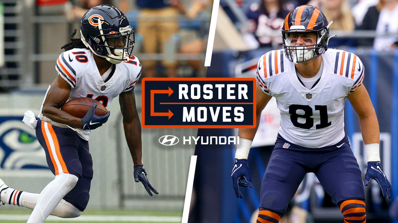 Roster Moves: Bears elevate Webster, Tonges from practice squad