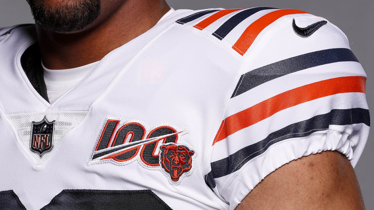 Bears unveil new throwback uni: White jersey, striped socks and no  'Wishbone C' - Chicago Sun-Times