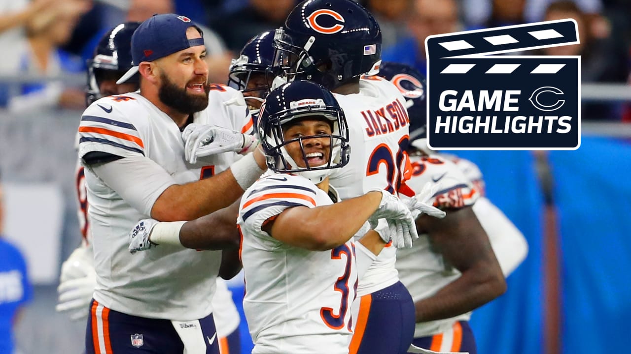 Highlights Bears At Lions