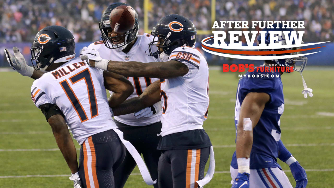 Trubisky 2 TD passes, Barkley hurt as Bears edge Giants - The San