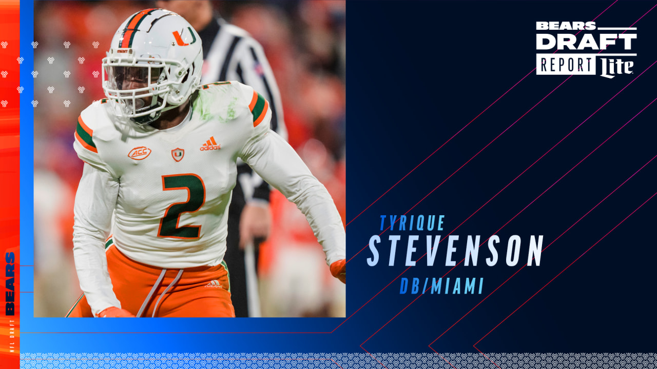 2023 NFL Draft: DB Tyrique Stevenson, Miami, 56th overall