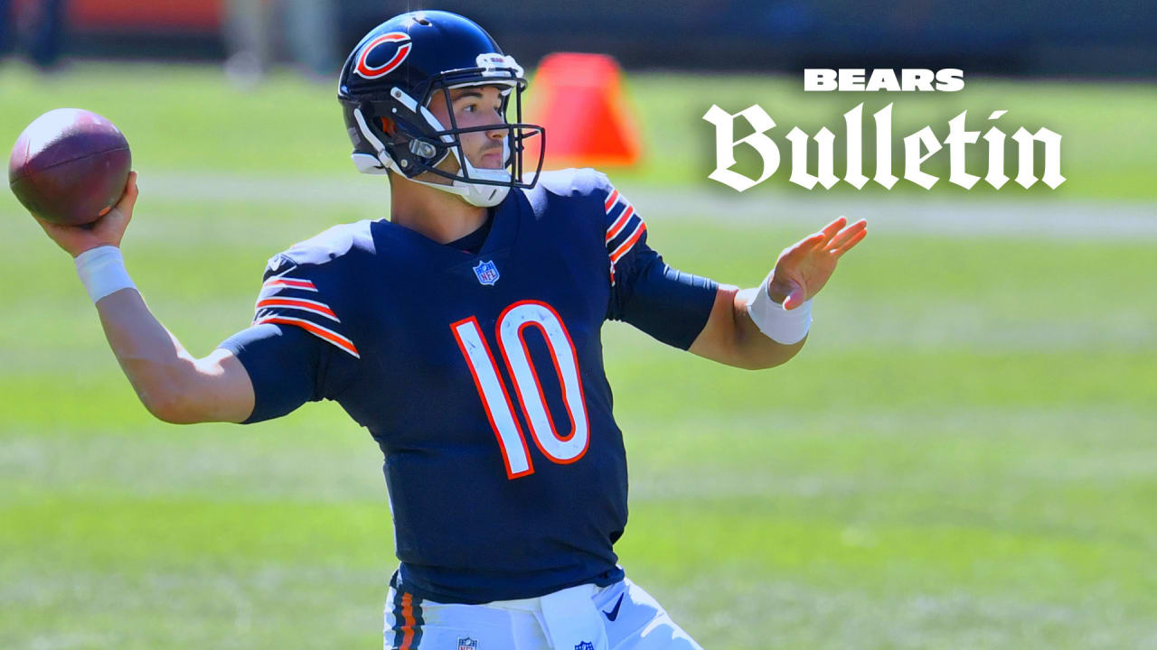 Nick Foles Back At Practice; Mitchell Trubisky Remains Bears' Starter