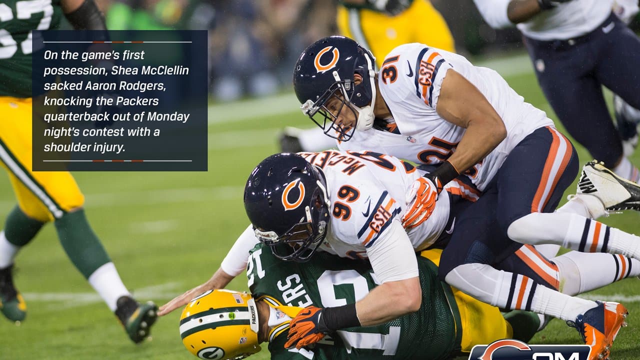 Aaron Rodgers' injury allows Josh McCown to lead Bears to crucial victory -  Sports Illustrated