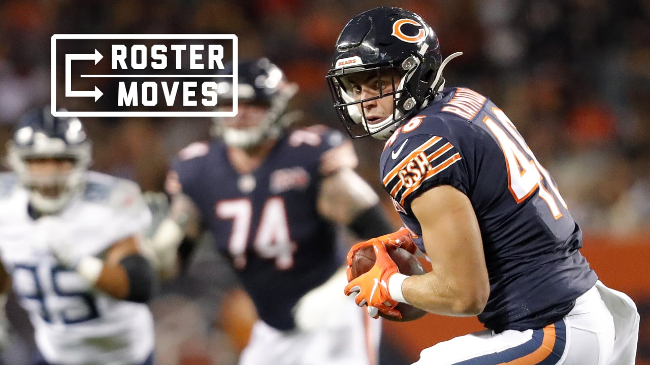 Roster Moves: Bears release Walker; waive Leatherwood, Houy