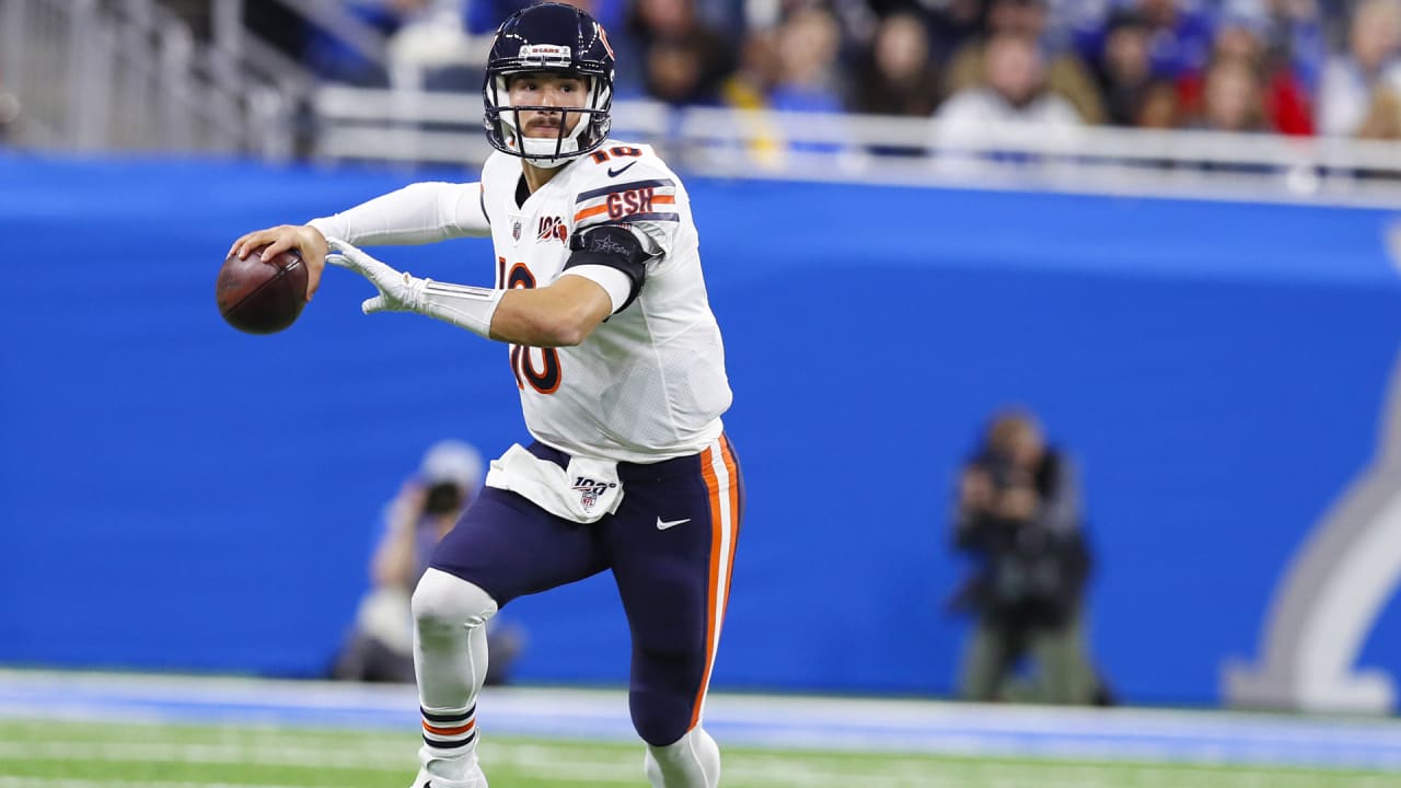 Mitch Trubisky (well, his jersey) is in the Pro Football Hall of