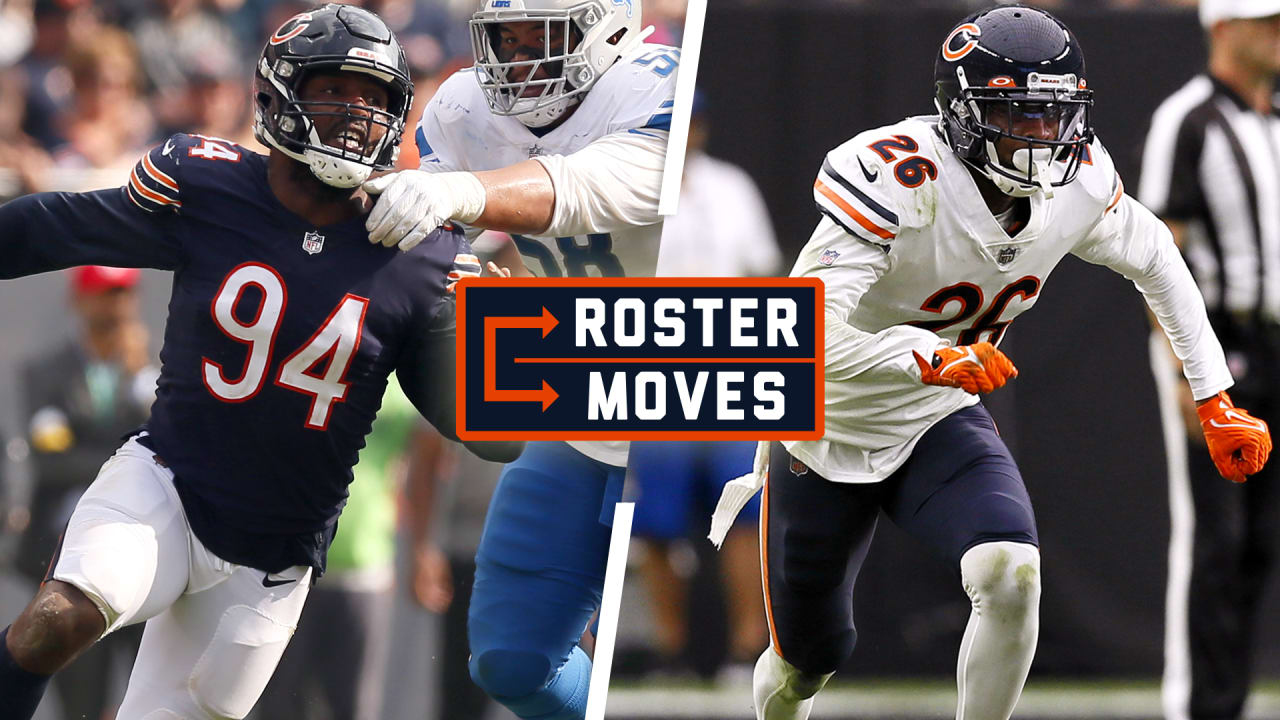 Roster Moves: Bears release Walker; waive Leatherwood, Houy