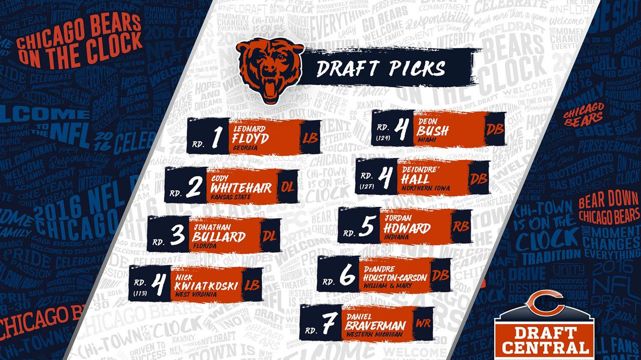 Bears 2016 Draft Picks