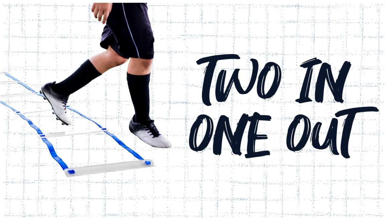 Cardio Agility Ladder Two In Two Out