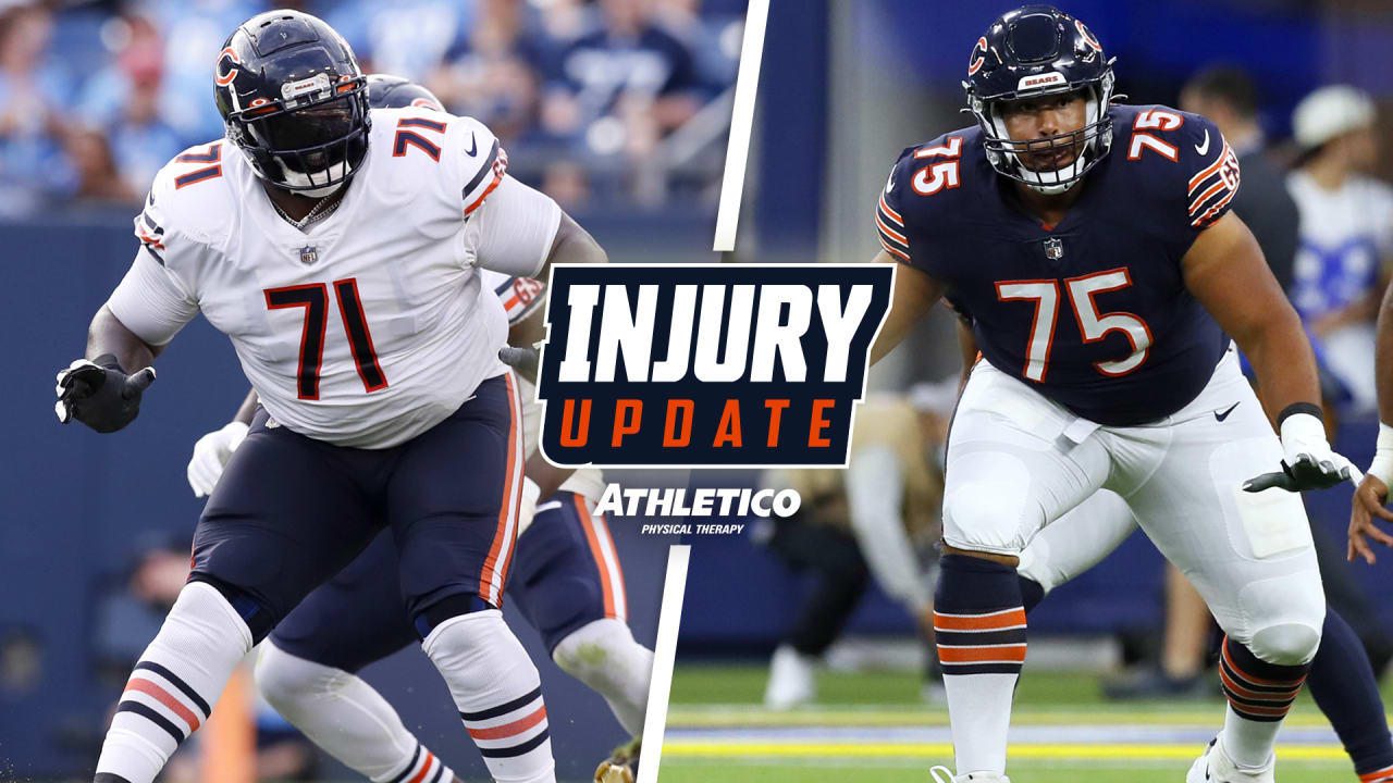 Chicago Bears Week 2 injury update: Larry Borom out, Eddie Goldman  doubtful, Jason Peters questionable