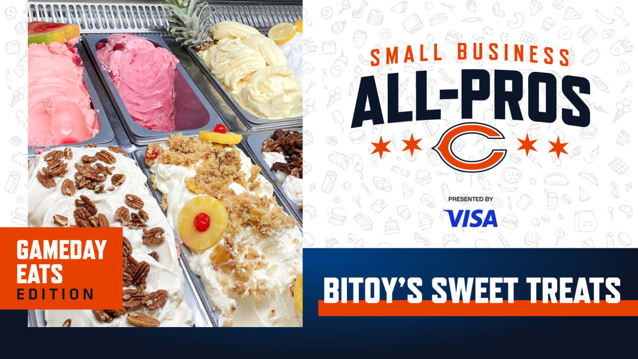 Bears recognize Bitoy's Sweet Treats as Small Business All-Pros Gameday Eats winner - Vimarsana News