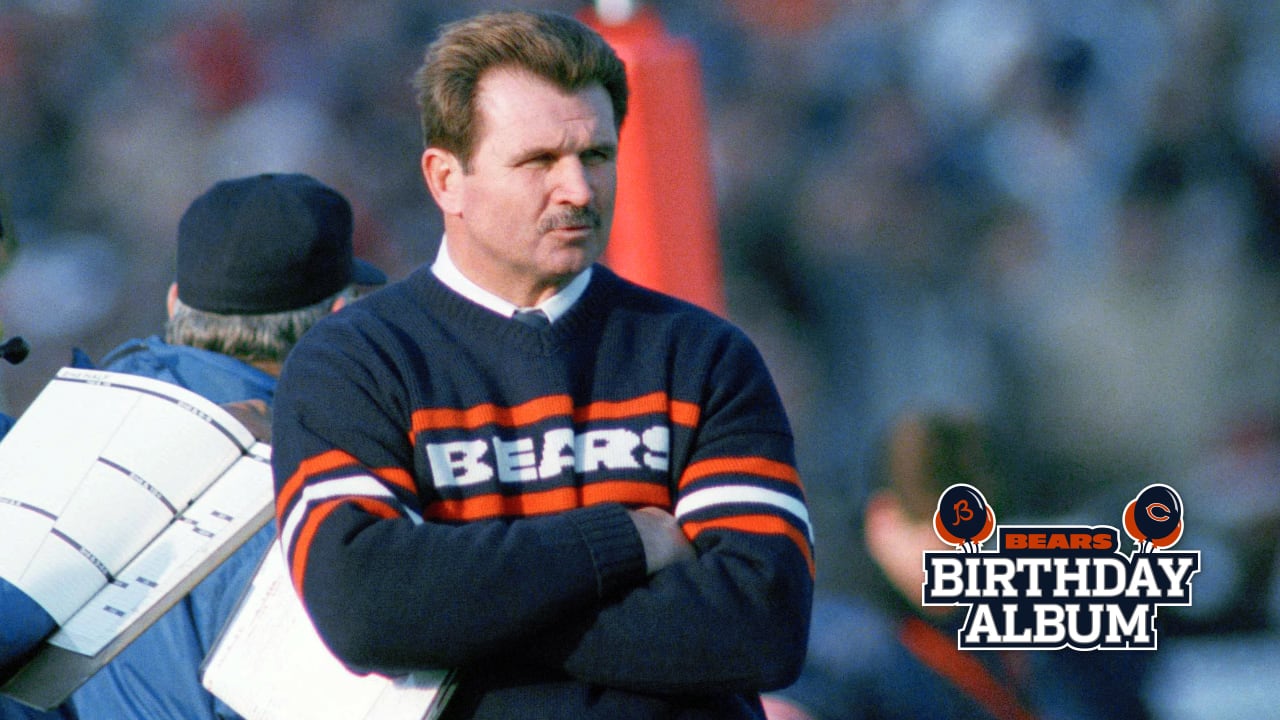 Group of Fans Dressed as Mike Ditka Attend Bears-Falcons