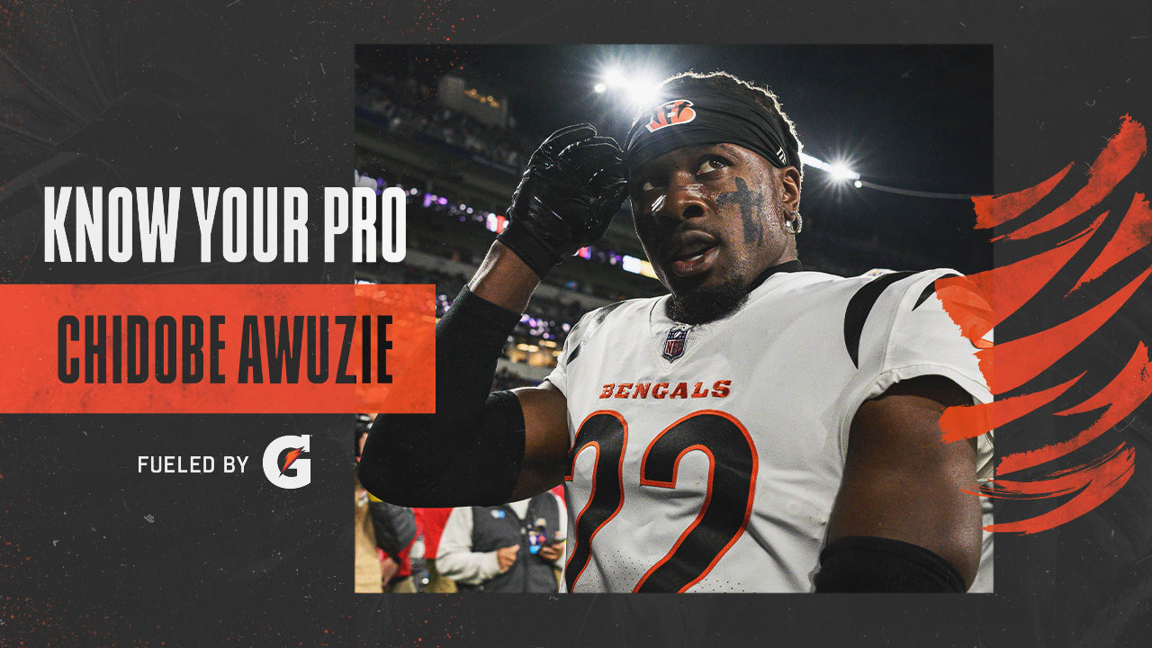 Get to Know Chidobe Awuzie  Cincinnati Bengals 