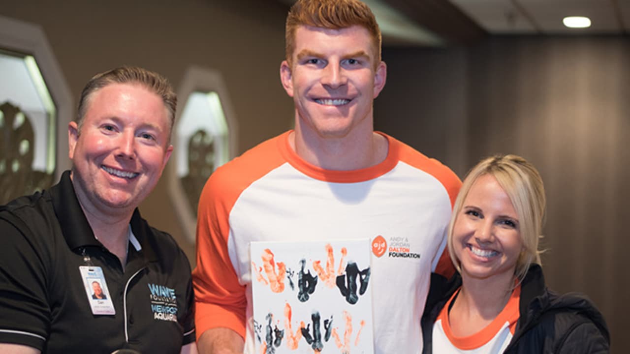 Andy Dalton and Wife Jordan Host 'Date Night' Program