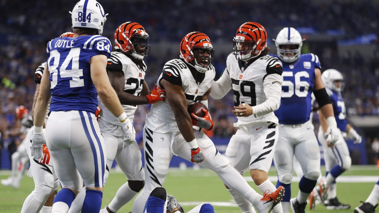 Bengals at Colts: Bengals win, 34-23