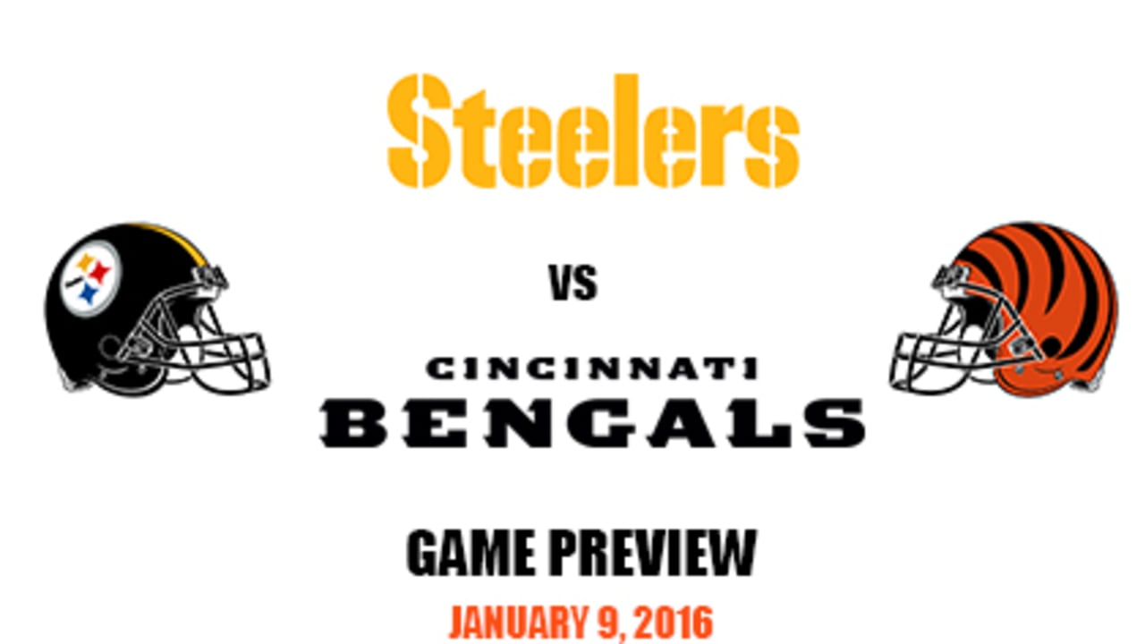 Steelers at Bengals Wildcard Preview