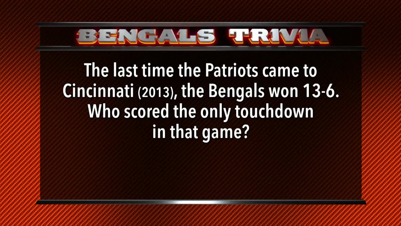 Bengals Trivia: Week 15