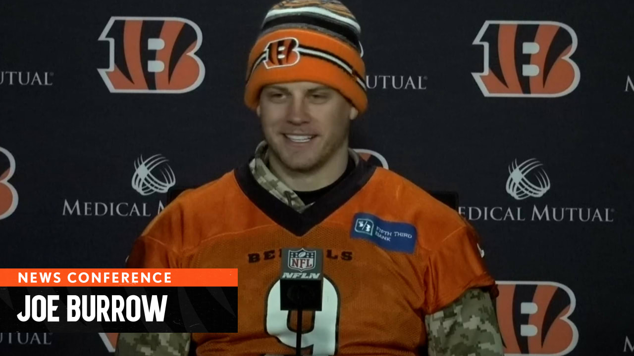 Joe Burrow Wears Wrong Jersey To Bengals Presser, Whoops!