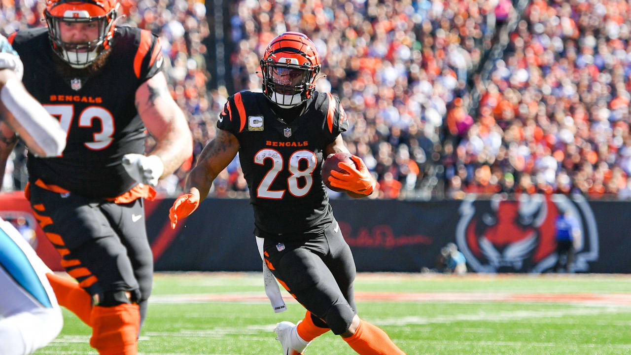 Joe Mixon 2 Yard Touchdown Run Week 9 Bengals Highlights vs Carolina Panthers