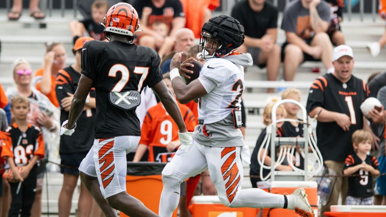 BENGALS FAN REACTS TO THE CINCINNATI BENGALS PRACTICE SQUAD!!