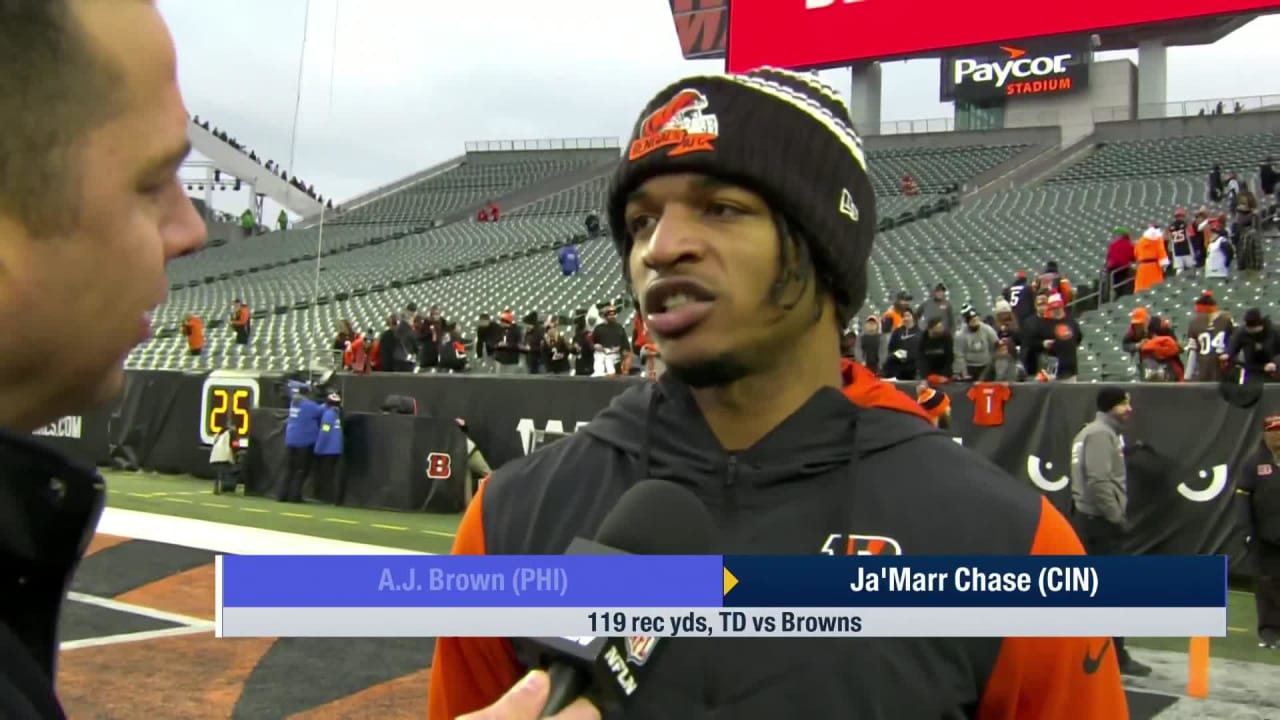 Ja'Marr Chase on Browns' recent success vs. Bengals: I was about