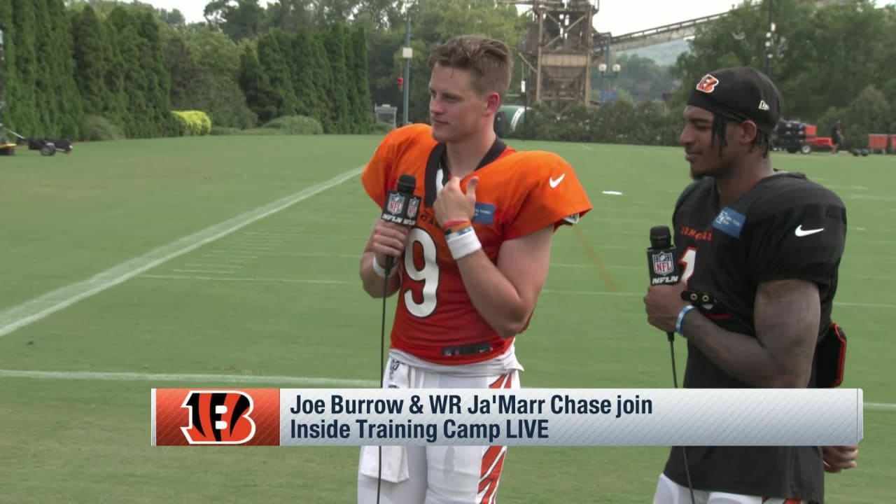 Joe Burrow alongside Ja'Marr Chase: 'We're coming to challenge the