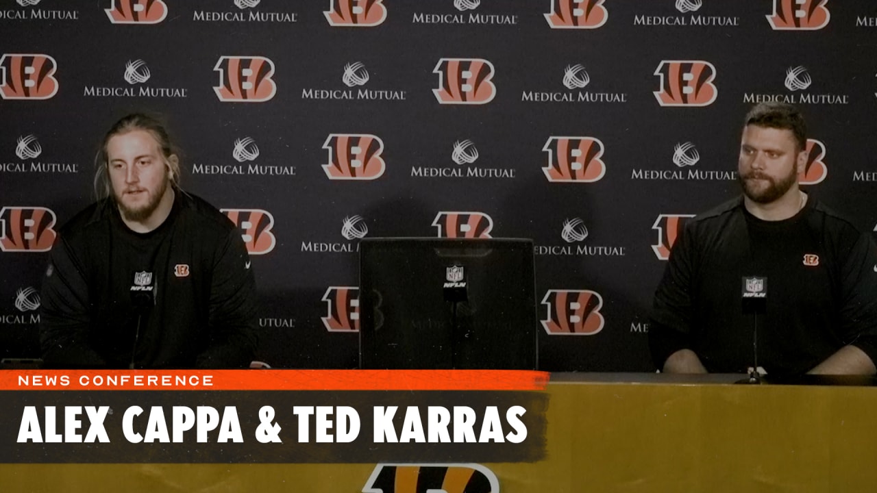 Alex Cappa And Ted Karras News Conference 2022 Free Agency 8289