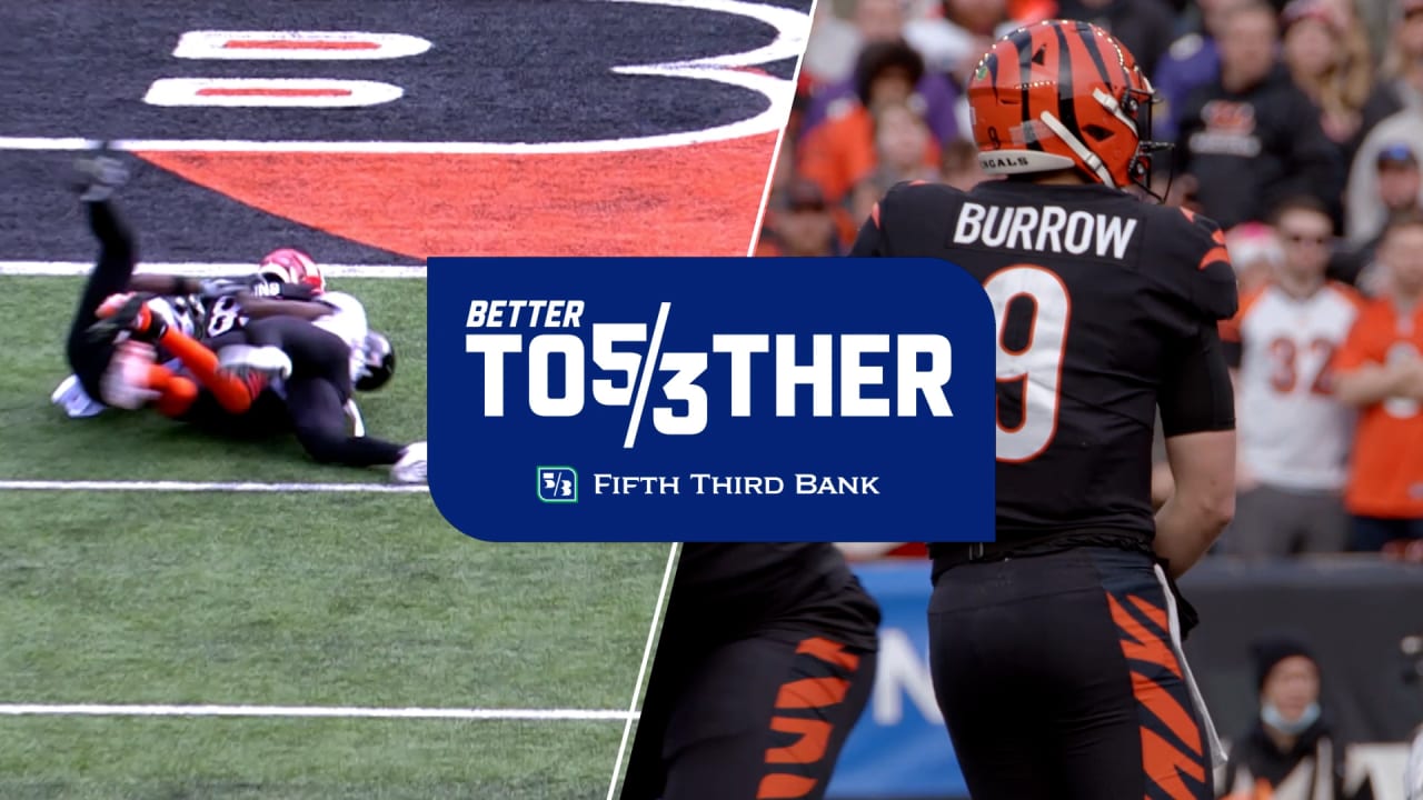 BetterTO53THER: Giovani Bernard & Samaje Perine, 267 yards of offense from  the beard and the stache. Giovani Bernard & Samaje Perine were Sunday's  Fifth Third Bank #BetterTO53THER performers., By Cincinnati Bengals