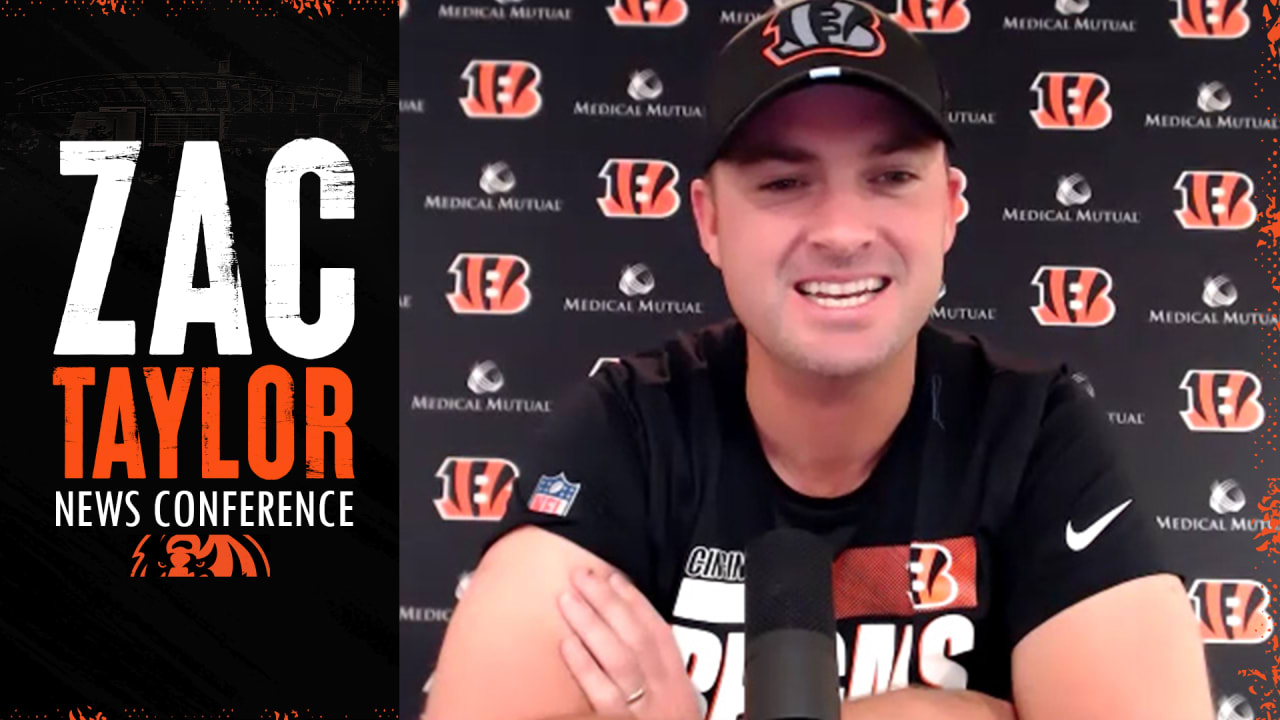 Cincinnati Bengals Head Coach Zac Taylor Talks About The First Day Of ...