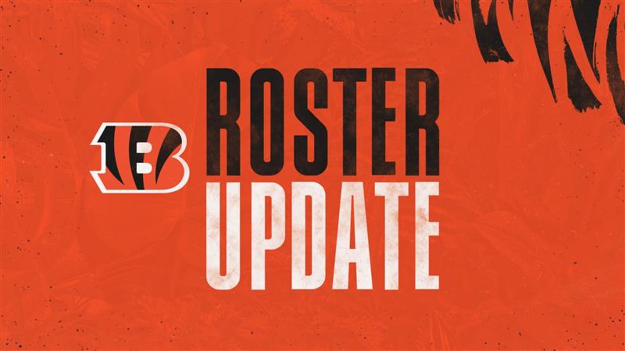 Bengals Player Moves - July 25, 2022