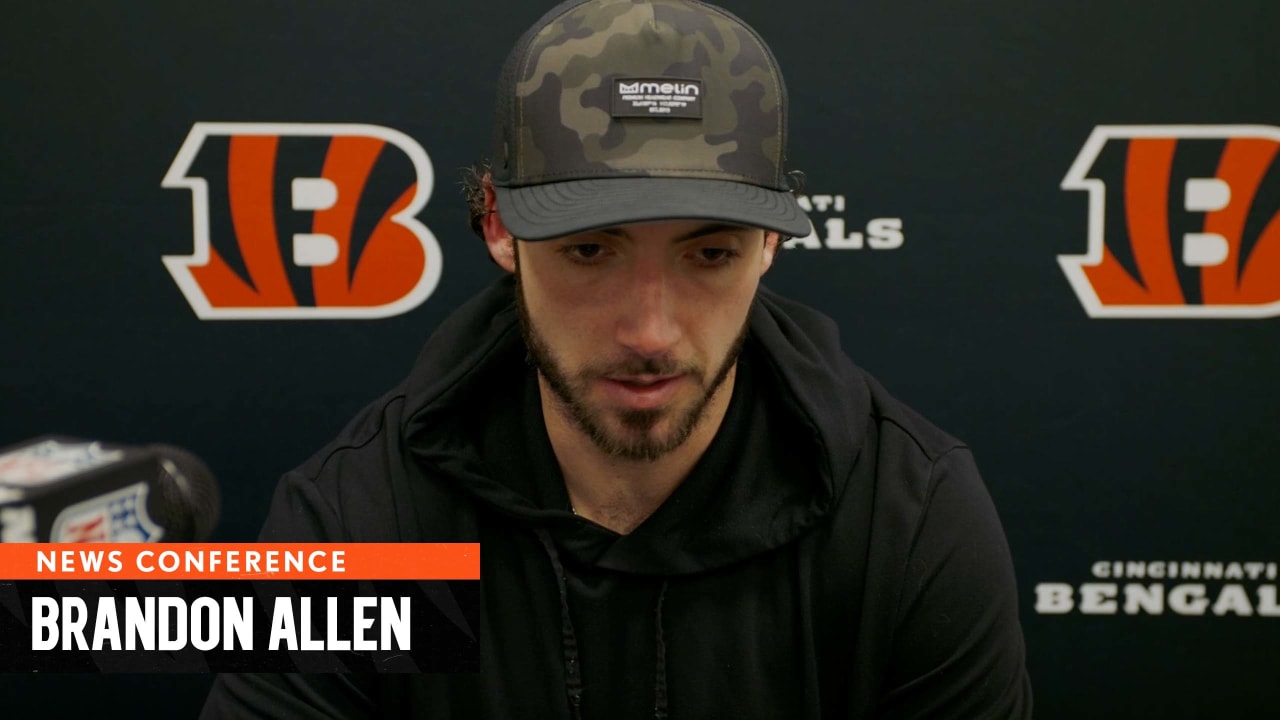 Postgame comments from Brandon Allen, Zac Taylor and the Bengals