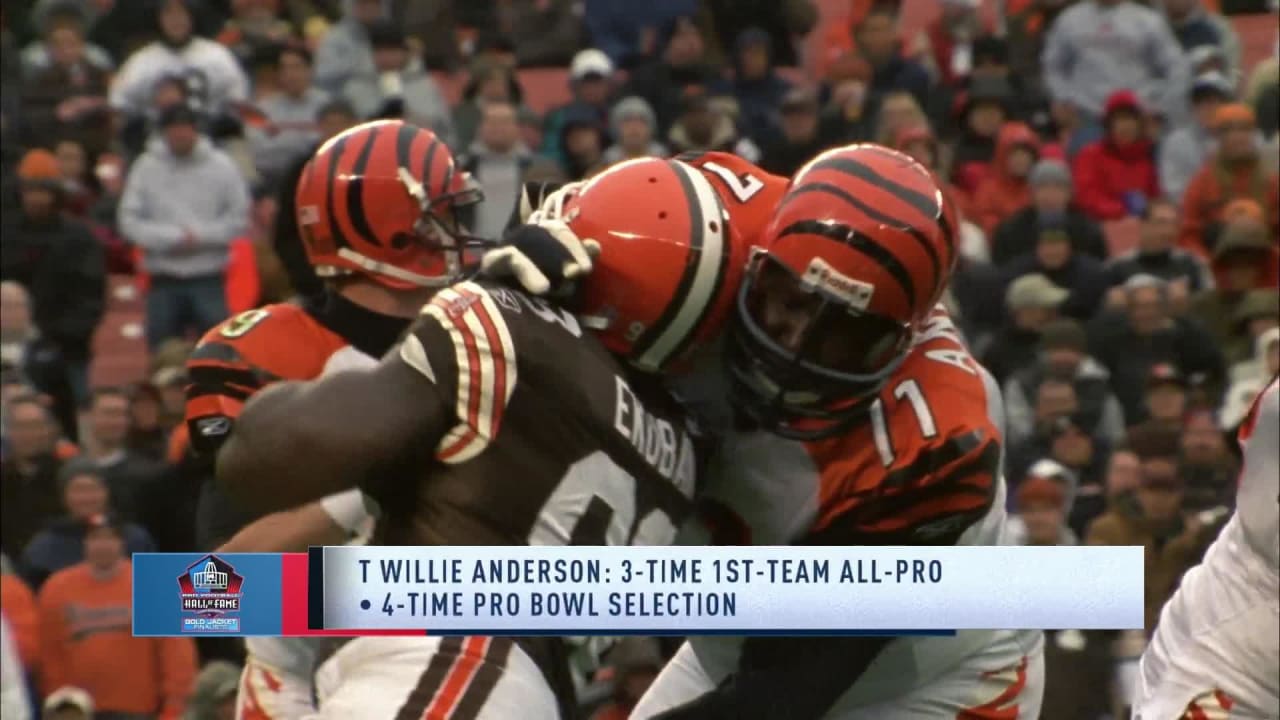 Pro Football Hall of Fame - RT Willie Anderson has been selected as a  Finalist for the HOF Class of 2022. #PFHOF22, Cincinnati Bengals