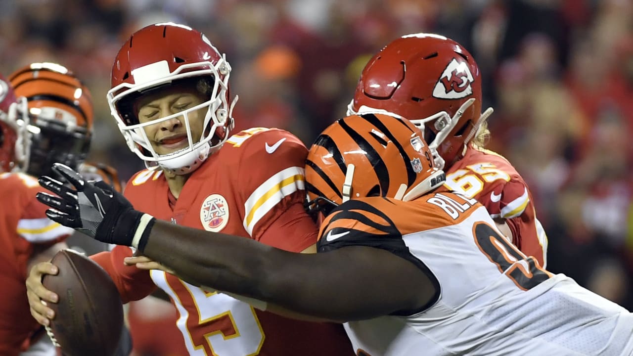 Chiefs Drilling Bengals After First Half