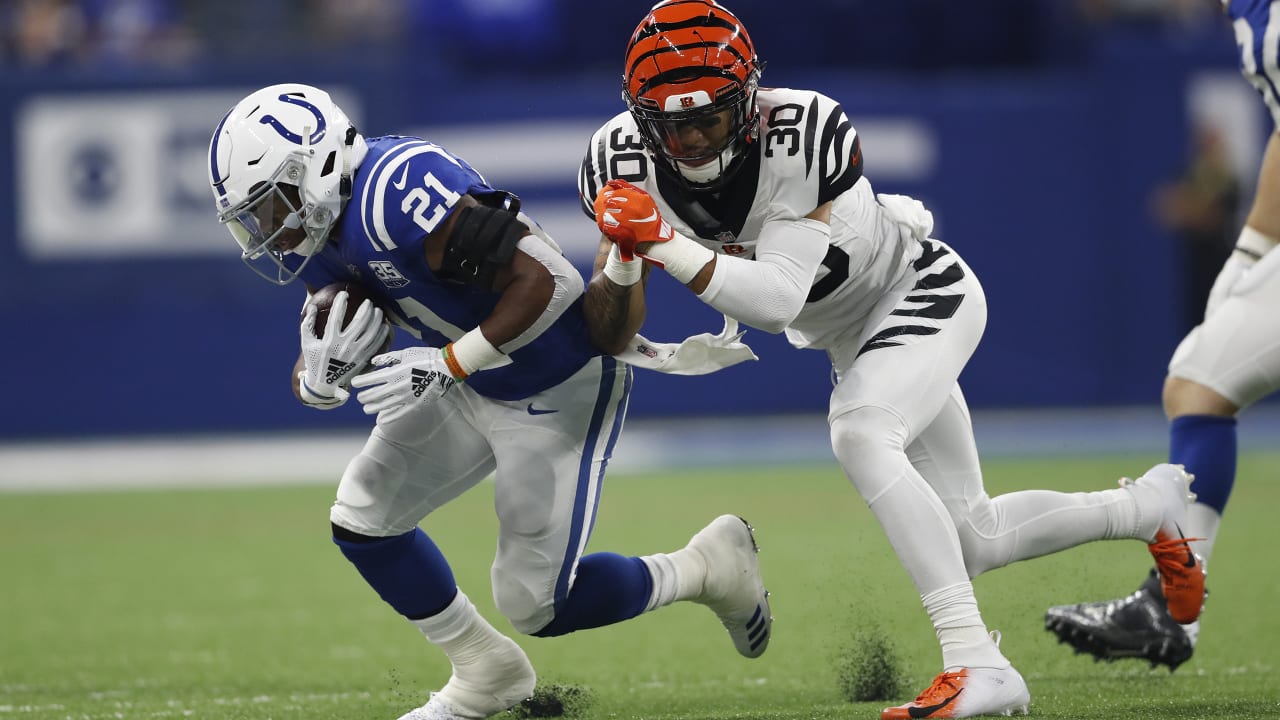 NFL Week One game between Cincinnati Bengals and Indianapolis Colts at  Lucas Oil Stadium