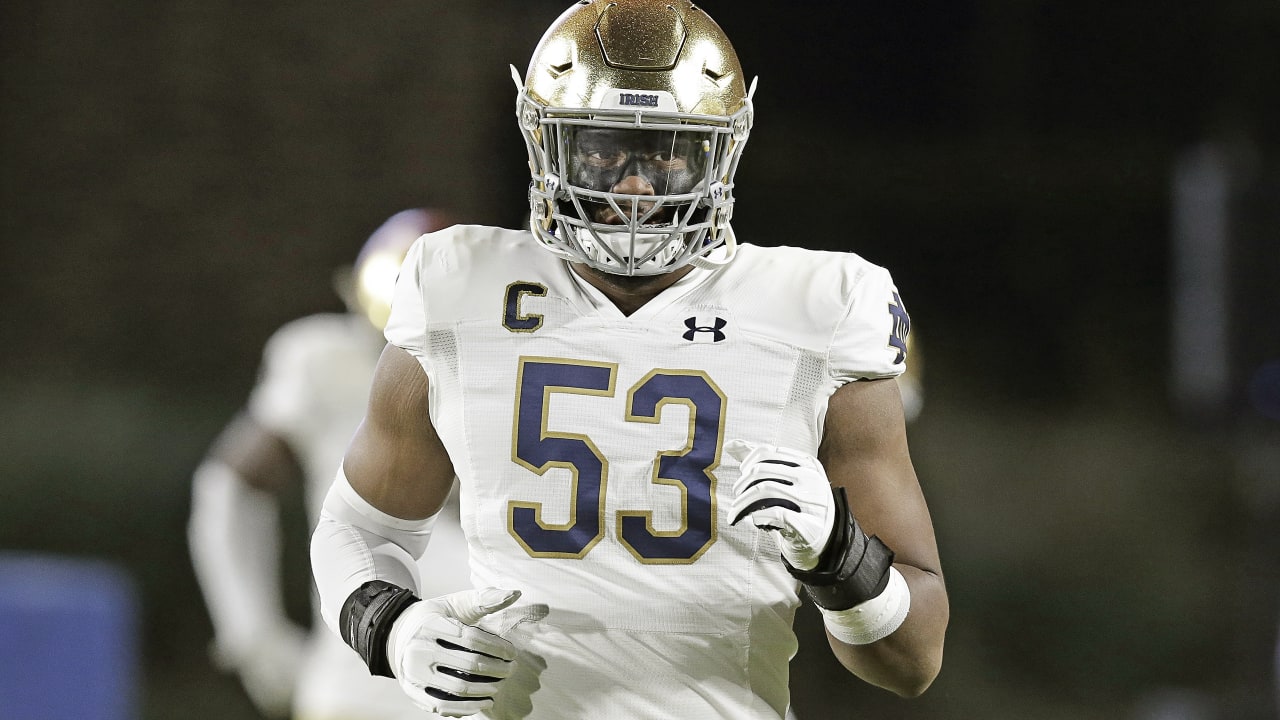 Bengals Select Notre Dame Edge Rusher Khalid Kareem In The Fifth Round