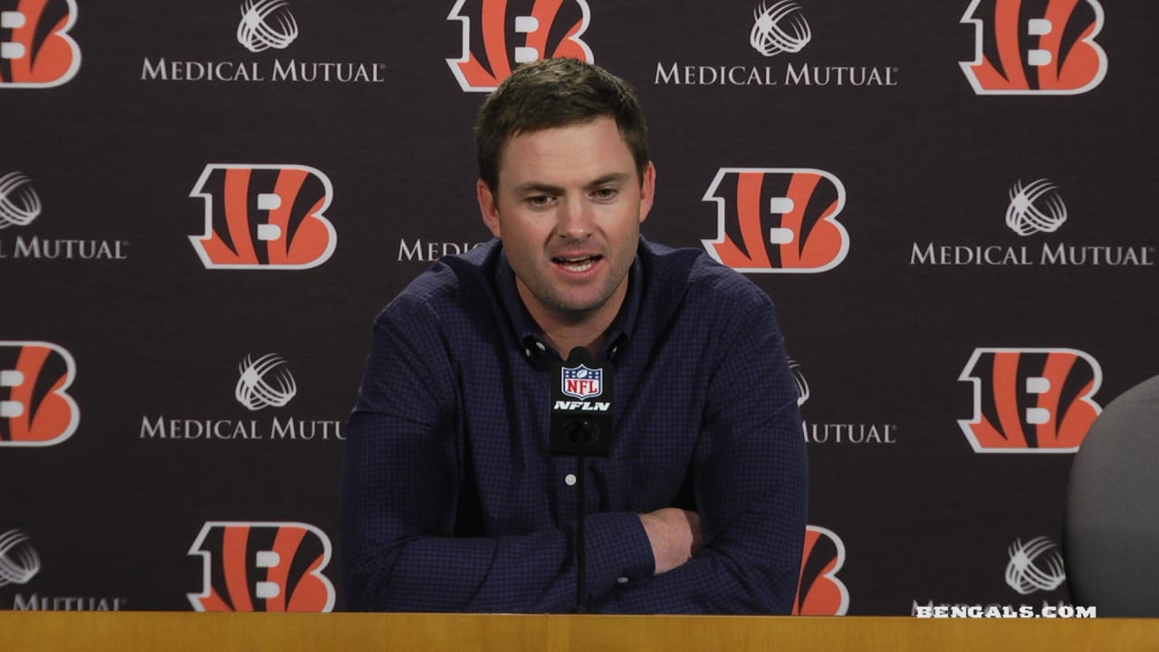 NFL Draft News Conference Head Coach Zac Taylor Wraps up Bengals Draft