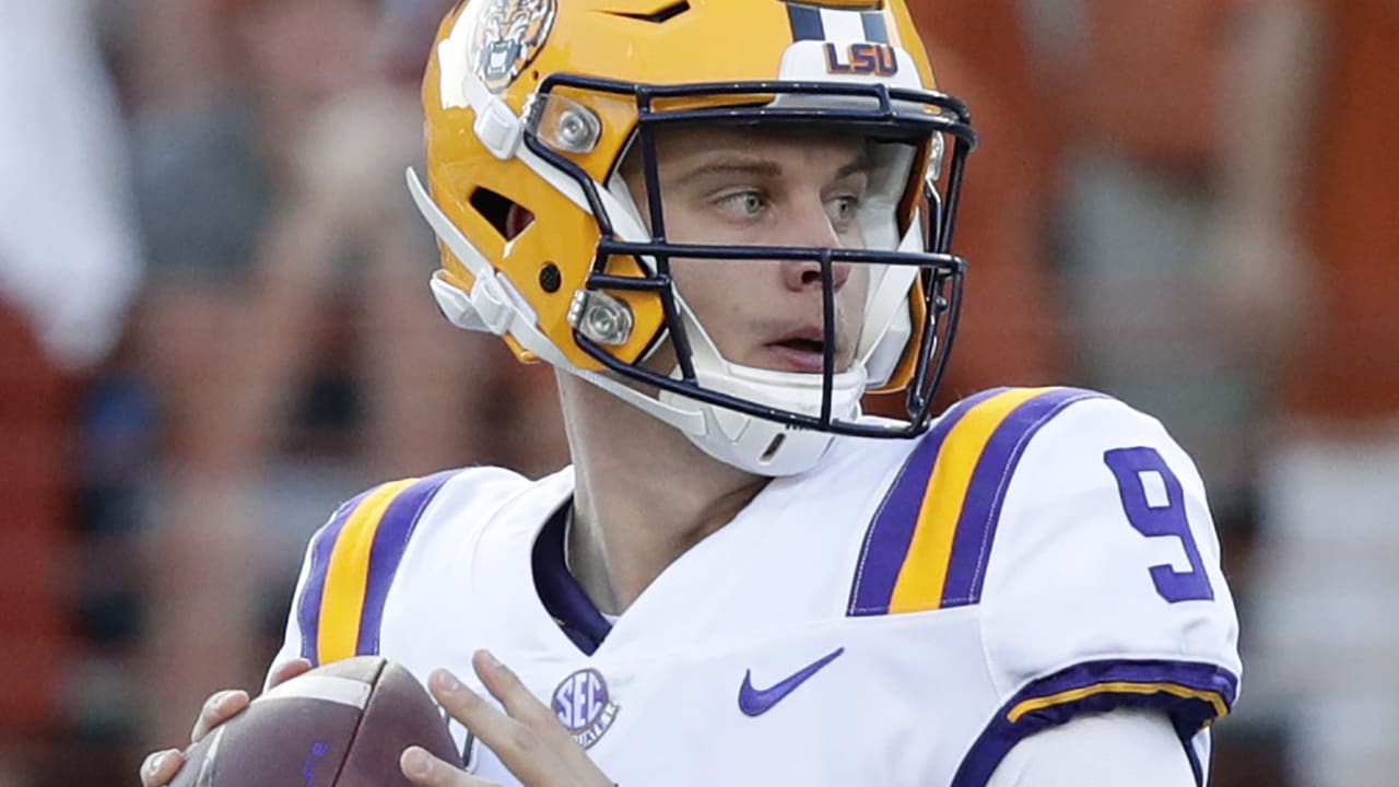 Cincinnati Bengals signed quarterback Joe Burrow, the No. 1 overall