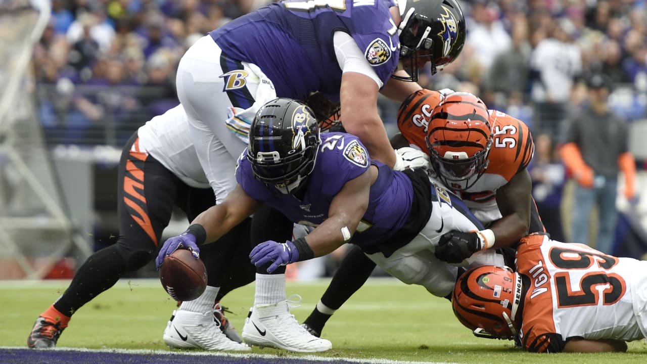 Goal line stand by Ravens costs Bengals dearly in 19-17 loss 