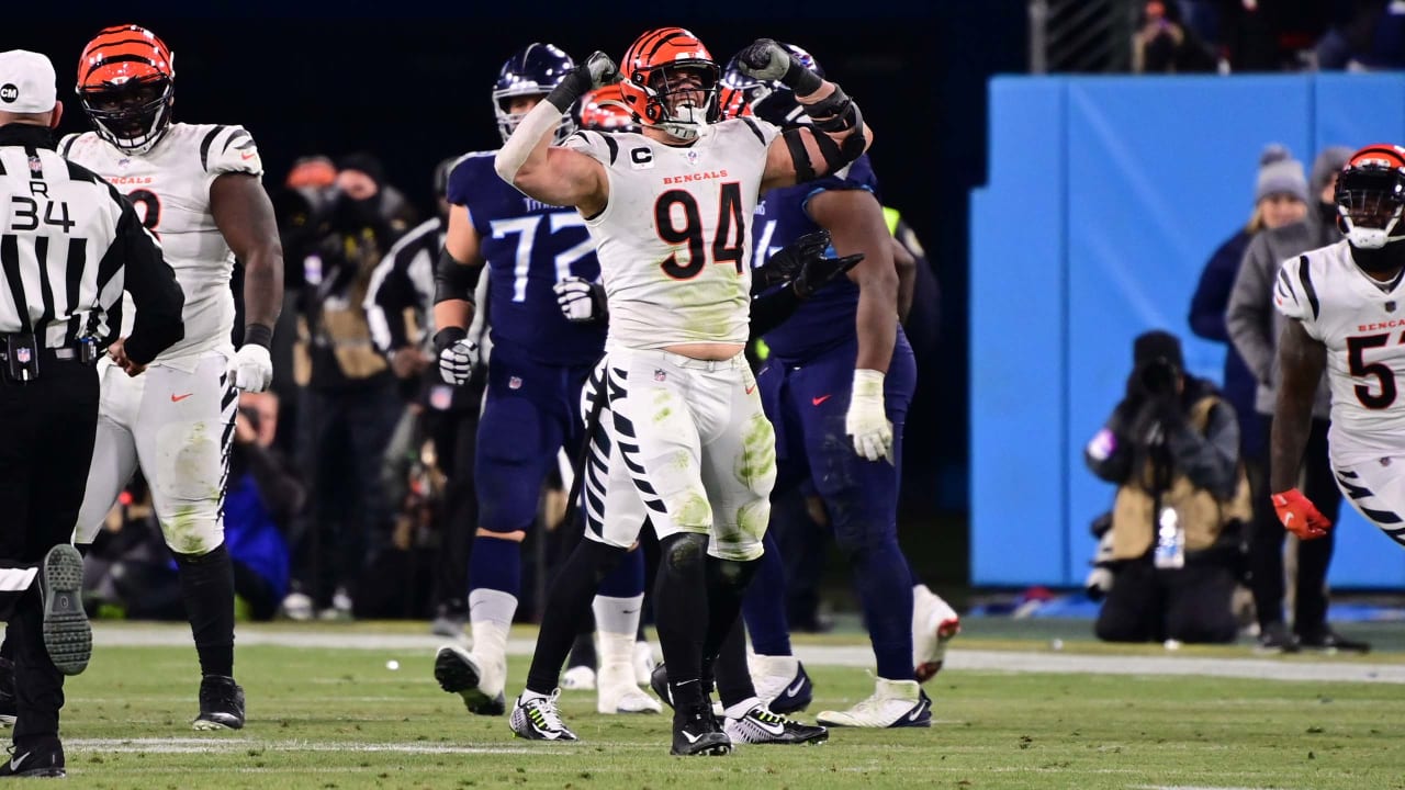 Bengals' Best Defensive Plays Vs. Titans Divisional Round