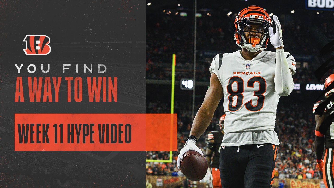 Cincinnati Bengals offer hype video before Las Vegas Raiders game